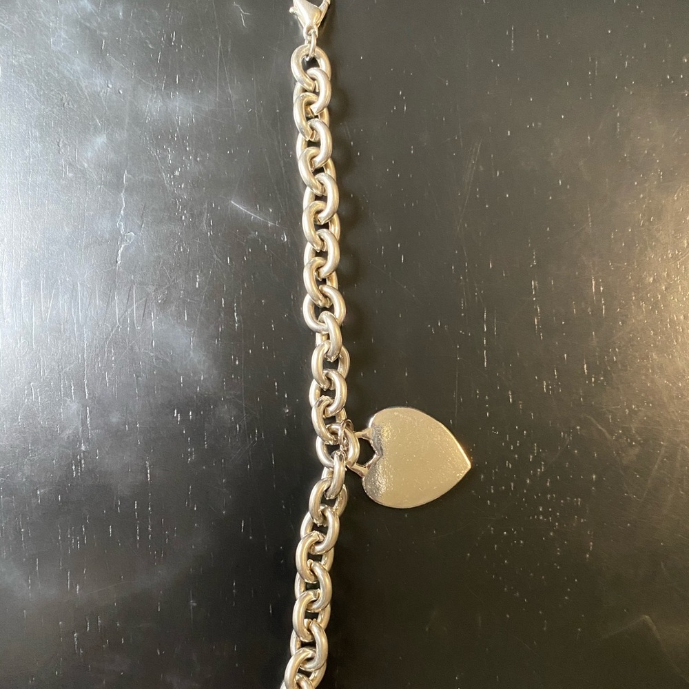 Silver Heart Bracelet